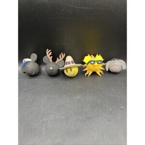 Vintage Disney & Walmart Lot of 5 Antenna Ball Toppers - Used, See Pics